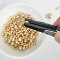thumbnail image 2 of The Beadsmith Fiber-Tip Tweezers – 4.6” Tool with Round Indent Tips, Securely Hold Beads, 2 of 6