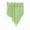 Green, variant on Beaded Tassels Sheer Valance Curtain Semi-Sheer Light-Filtering Rod Pocket Kitchen Valance Curtain Beads Window Valance, for Living Room Bedroom Cafe 51 x 24 Inch