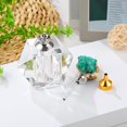 thumbnail image 5 of ABCISI 14ML Crystal-Glass Empty Perfume Bottle, Octagonal Vintage Refillable Small Essential Oil Bottles Home Decoration, Suitable for Custom Perfume and Essential Oil Collections (White & Green), 5 of 14
