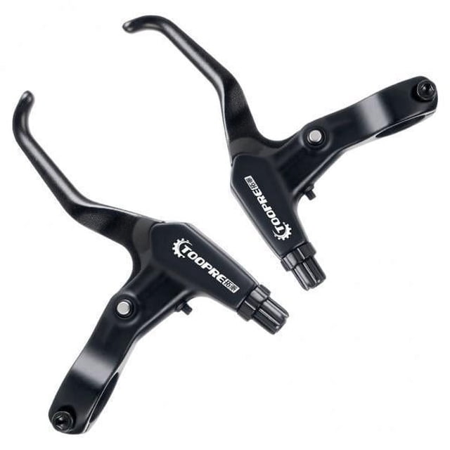 Palancas de freno de bicicleta,Palancas de freno de bicicleta Manijas de piñón fijo de 22,3 mm,Palanca de freno de bicicleta plegable izquierda derecha,Bicicletas de carretera de montaña