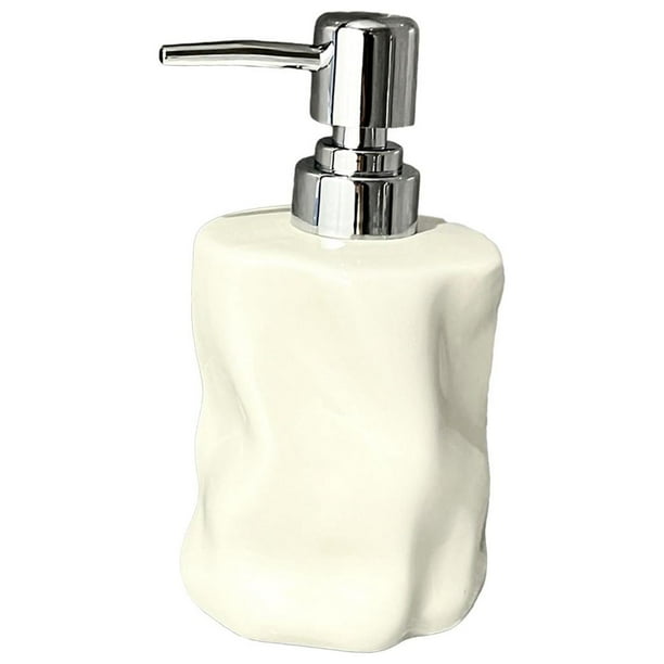 Dispensador de Jabón, Dispensador de Jabón con Bomba, Loción de Jabón Recargable, Recipiente para Lavado de Manos Manual, Botella con Bomba de Loción
