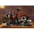 thumbnail image 2 of Boston International Spooky Halloween Glass Serving Plate, Large, Cauldron, 2 of 3
