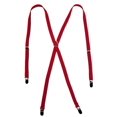 thumbnail image 2 of CTM  Elastic Clip-End 1/2 Inch Skinny Urban Suspenders (Women), 2 of 4