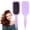 Purple, variant on Curl Defining Brush, 1 PCS Curly Hair Brush, Brush for Curly Hair, for Combing and Shaping Men's and Women's Curls to Reduce Pulling (Green)