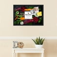 thumbnail image 3 of PinPix 30x20 Custom Cork Bulletin Board Root Vegetables Poster Board Has a Fabric Style Canvas Finish, Framed in Root Vegetables, by ArtToFrames (PinPix-1361), 3 of 5