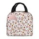 thumbnail image 1 of Disketp Christmas Santa Cartoon Snowman Bolsa Térmica para Almuerzo para Hombre y Mujer, Ideal para Trabajo, Senderismo y Picnic, 1 of 8