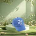 thumbnail image 4 of Infant and Toddler Letter Embroidery Baby Baseball Cap Outdoor Travel Sun Hat, 4 of 9