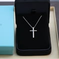 thumbnail image 4 of Tiffany & Co. Collier Croix en Argent, 4 of 5