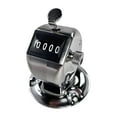 thumbnail image 1 of Professional Grade Stainless Steel Mountable Tally Counter - Japanese Made 4-Digit Clicker Counter, Pitch Counter Clicker, People Counter, 1 of 5