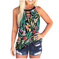 thumbnail image 1 of Camiseta holgada sin mangas con cuello redondo y estampado de moda para mujer Pompotops lopia992714, 1 of 5