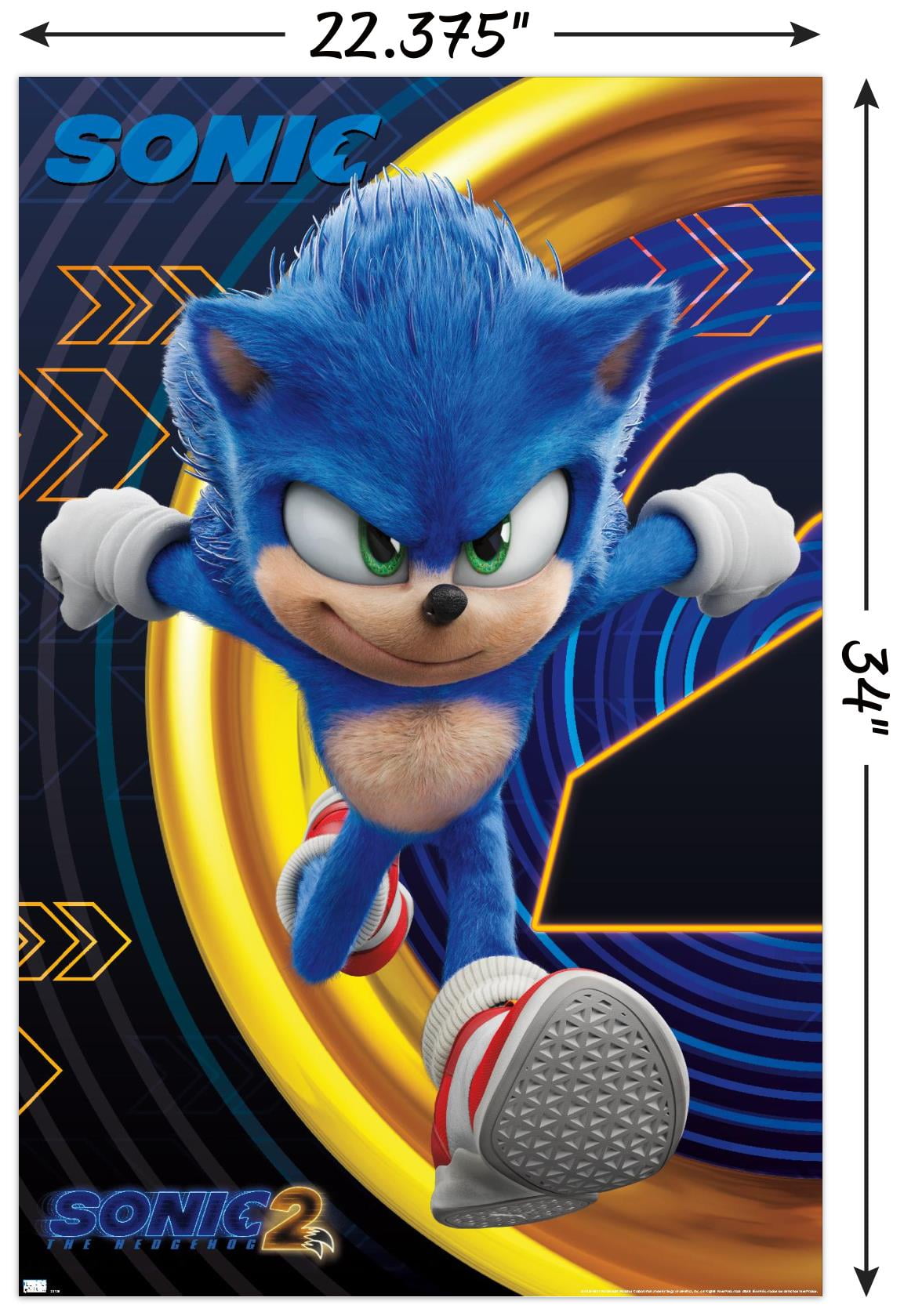 Sonic the Hedgehog 2 Movie Poster (#7 of 34) - IMP Awards