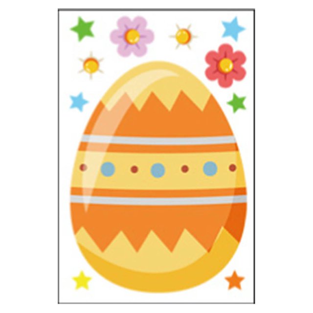 Ramiter Glass Sticker Decal Holiday Decorations Spring Kids Room Home Kitchen Decor