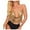 Gold, variant on Fashionable Women's Sequined Tube Crop Top Sling Tie Strapless Casual Wear Black L