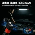 thumbnail image 4 of 2026 Magnetic Rechargeable LED Work Light Bar – Under Hood Mechanic Light with Strong Magnet & Hanging Hook, Cordless Portable Trouble Light for Car Repair, Garage, Shop, Detailing, 4 of 6