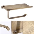 thumbnail image 3 of Soporte de Papel de baño BuyweekMX Latón Antiguo Vintage con Soporte de Pared, 3 of 5