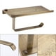 thumbnail image 1 of Soporte De Papel Higiénico Con Estante, Soporte De Tejido Montado En La Pared Para , Dispositivo De Latón Antiguo Y Decoración En El O Con Accesorios De Montaje, 1 of 7
