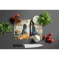 thumbnail image 3 of Afghan Hound Fall Kitchen Pumpkins Glass Cutting Board Large 12 in x 15 in, 3 of 5