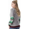 thumbnail image 2 of JOYIN Womens LED Light Up Reindeer Ugly Christmas Sweater Built-in Light Bulbs, 2 of 6