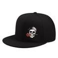 thumbnail image 1 of Gorra de béisbol de poliéster con ala plana, unisex, 55-62 cm, 1 of 2