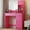 Rose pink, variant on Vanity Desk with Mirror and LED Light Strip,Dressing Table with Large Drawer, 3 Level Storage Dresser & 3 Lighting Modes Adjustable Brightness, Suitable for Bedroom