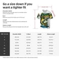 thumbnail image 5 of Logiee Big bass fish Print Men's Button Down Shirts Short Sleeve, Summer Beach Shirts,Vacation Wedding Shirts,Men's Casual Button-Down Shirts with Pocket-Small, 5 of 5