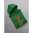 thumbnail image 3 of Your Favorite Elf Outfit Men's Hoodie, 3 of 4