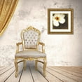 thumbnail image 3 of Gibbons, Lauren 15x15 Gold Ornate Wood Framed with Double Matting Museum Art Print Titled - Blanc Flower, 3 of 4
