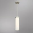 thumbnail image 3 of WAC Lighting Elementum 16" LED 3000K Aluminum Pendant in Satin Nickel, 3 of 4