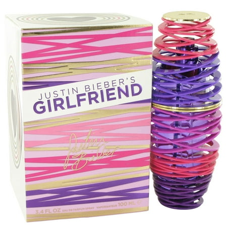 Justin Bieber Girlfriend Eau De Parfum Spray for Women 3.4 (Best Justin Bieber Perfume)