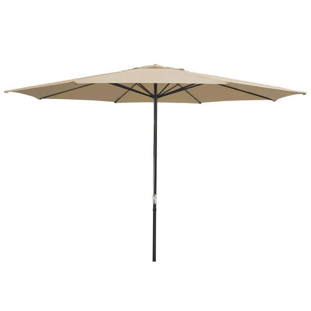 13ft XLarge Aluminum Outdoor Patio Umbrella UV 30+ with Crank
