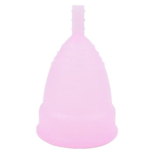 Copa menstrual suave - La mejor copa menstrual reutilizable sensible - 12 horas - Reemplazo de tampón y compresa rosa 3 piezas 75 mm JM