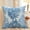 Blue, variant on Tropical Palm Tree Throw Pillow Covers - 18 x 18 Inch Summer Outdoor Green Leaves Decorative Pillow Cases - Case Cushion Cover for Bedroom Sofa Living Room Couch Chair Office(Blue)