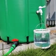 thumbnail image 3 of Cubo de almacenamiento para recolección de agua de lluvia al aire libre Cubo de almacenamiento plegable de PVC Cubo de lluvia de jardín plegable, 3 of 4