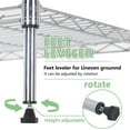 thumbnail image 5 of Wire Shelving Unit, 5 of 6