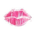 thumbnail image 2 of Villa, Mlli 20x20 Gold Ornate Wood Framed with Double Matting Museum Art Print Titled - Pink Lips, 2 of 4