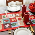 thumbnail image 4 of Kbndieu Christmas Table Runner Seasonal Winter Xmas Holiday Kitchen Dining Table Decorations for Home Party Indoor Room Decor, 4 of 7