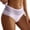 Grey, variant on EHQJNJ Leakproof Underwear For Women Plus Size High Cut Panties Mesh Bow Embroidered Transparent String Underwear Hollow Out Panties