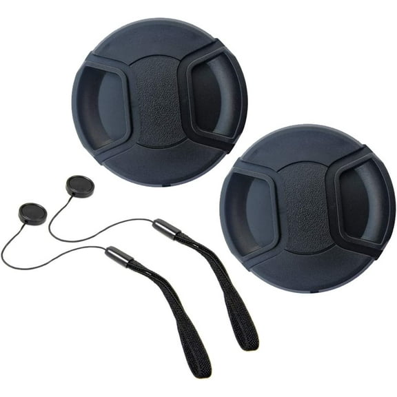 58mm Lens Cap Cover for Canon EF-S 18-55mm f/3.5-5.6 IS II/STM/f/4-5.6 IS STM Lens,Compatible for EOS Rebel T7 T6 T5 T8i T7i T6s T6i T5i T4i T3i T2i T1i SL3 SL2 SL1 4000D &More 58mm Filter Thread