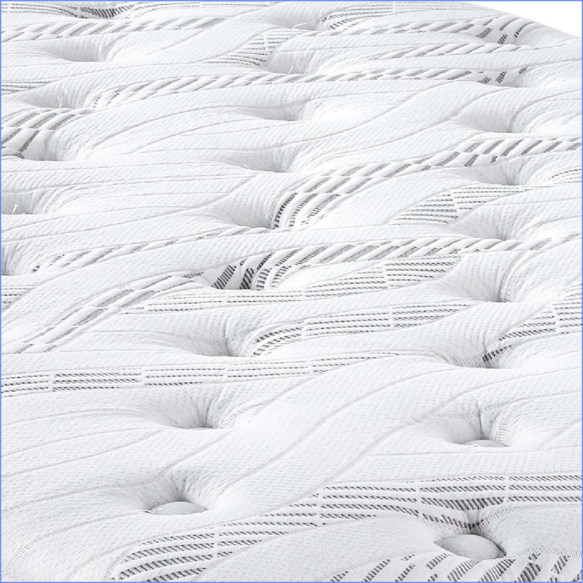 Mattresses, 10'' Quilted Hybrid Twin Medium Firm Mattress with Wicking Fabric | Foam+Spring | Twin