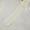 thumbnail image 4 of Pearl Neckties Handmade Neck Tie for Uniform Beaded Necktie Suit Simple Eye Catching Student Girl Elegant Dinners Tie, 4 of 9