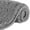 Gray, variant on Large Gray Bathroom Rugs, 16"×24" Absorbent Shaggy Shower Mat, Microfiber Bath Mats for Bathroom, Luxury Bathroom Floor Mats Rubber Back