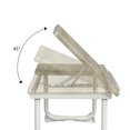 thumbnail image 4 of Homy Casa Bureau Portable pour Ordinateur Portable Support de Cahier Table en Bois Table Mobile Pliante pour Ordinateur Portable Support Table Réglable, 4 of 6
