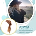 thumbnail image 3 of Sonducket Pañuelo para la cabeza para mujer, gorro de dormir preatado a la moda, tocado con textura suave, accesorios para el cabello para la vida diaria Sombreros caqui Sonducket AP009762-06, 3 of 6