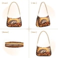 thumbnail image 2 of ALAZA Hedgehog Autumn Women's Chain Shoulder Bag Hobo Handbag Tote Crossbody Purse, 2 of 7