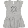 thumbnail image 3 of Inktastic Parkinson's Awareness Ribbon Rainbow Girls Toddler Dress, 3 of 5