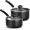1QT  2QT (Pack of 1), variant on Nonstick Saucepan Set, 1 Qt & 2 Qt Cooking Pots with Lids,  & Black, Multipurpose Kitchen Pots for Everyday Use