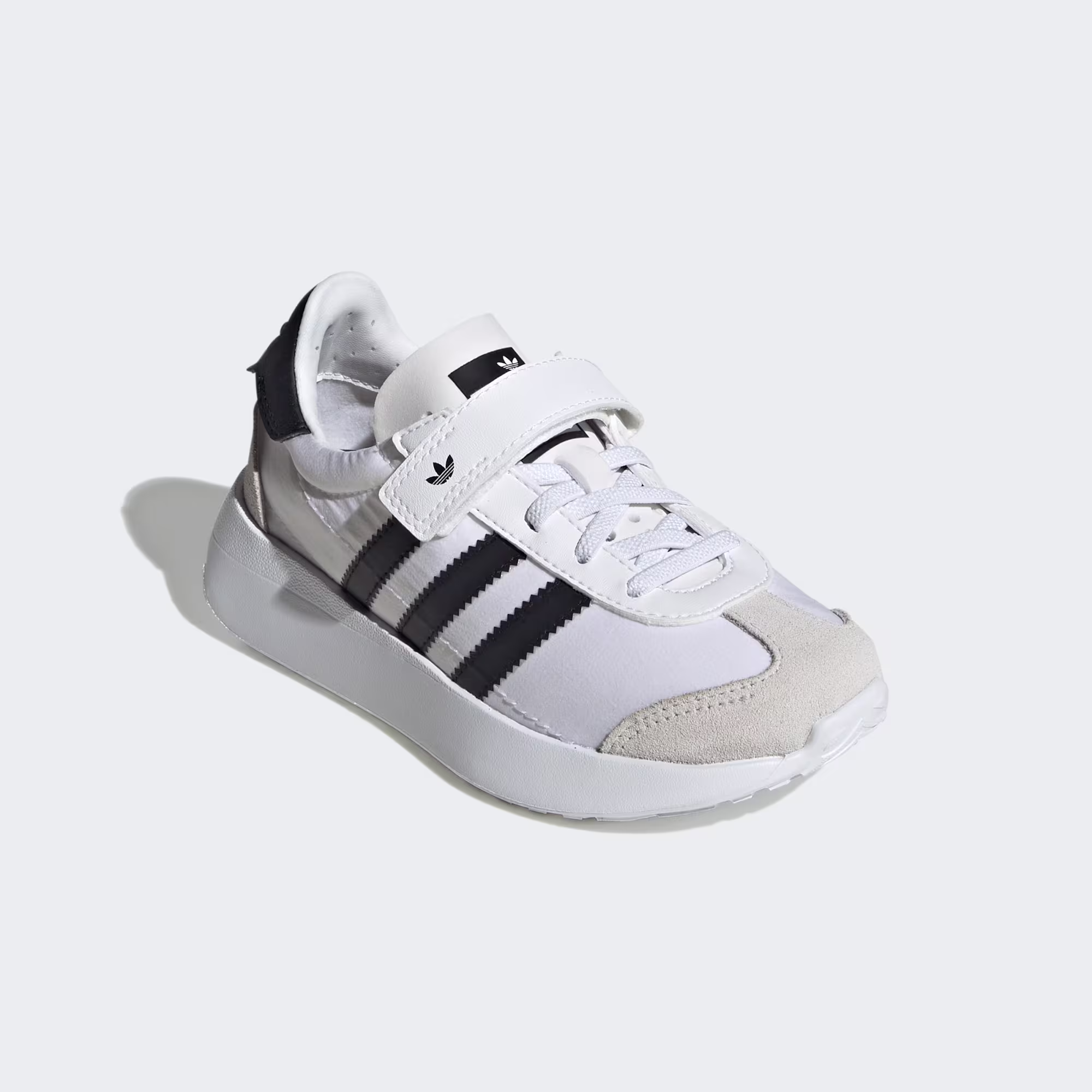 thumbnail image 3 of Tenis Adidas Country XLG Blanco Niño Escolar con Velcro de Cuero, 3 of 5