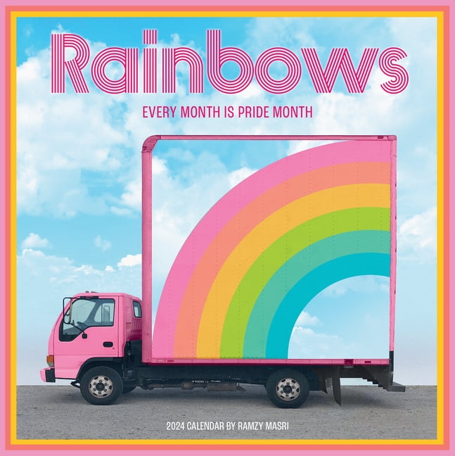 Rainbows Wall Calendar 2025 Every Month Is Pride Month (Calendar