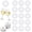 White, variant on 150 Pcs Paper Wine Glass Markers 2.8" Blank Flower Stemware Drink Name Tags Color Disposable Wine Tag Drink Charm DIY Identification Marker for Wine Glass Champagne