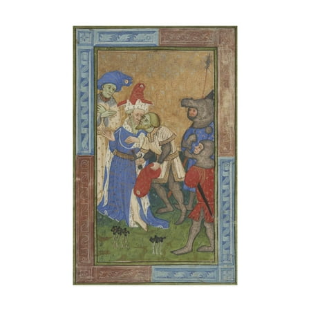 Assassination scene Ms B.11.7, c.1420 Print Wall Art By Master of Trinity